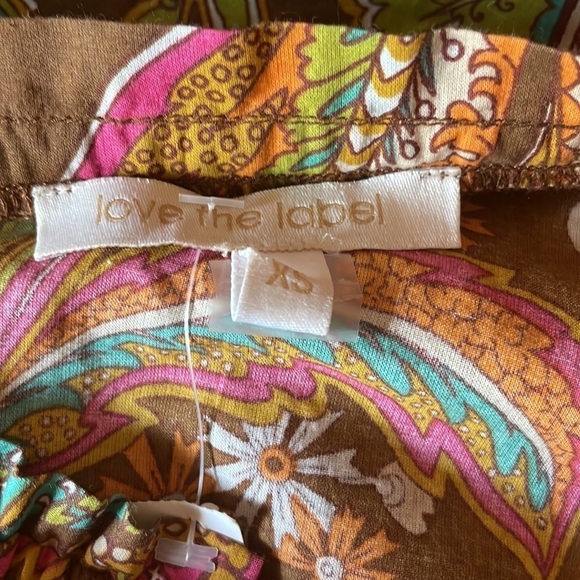 Love the Label patchwork peasant top - Picture 5 of 5